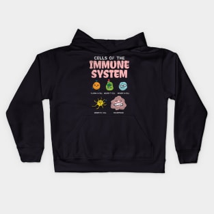 Cells Of The Immune System Kids Hoodie